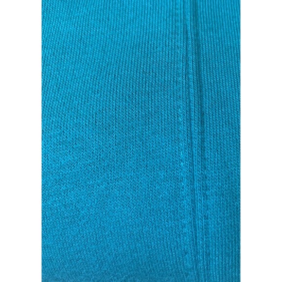 NWT All In Motions Women's Teal Fleece Lined Cropped Crewneck Sweatshirt Size 3X - Picture 9 of 9